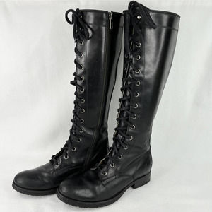 Frye Black Over the Knee Boots